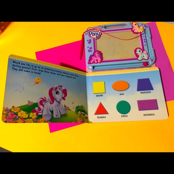 MY LITTLE PONY Draw With Ponies NWT Book & PAD - Picture 5 of 16